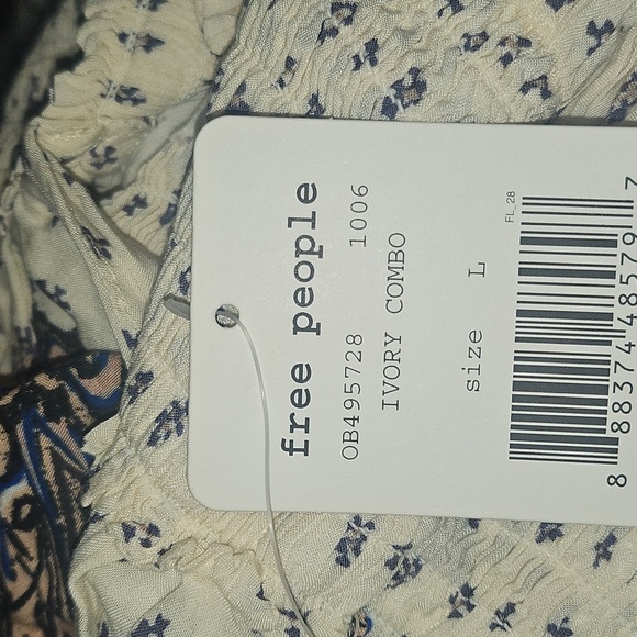 Free People Walking Through My Dreams Mini Dress Large - Picture 4 of 15